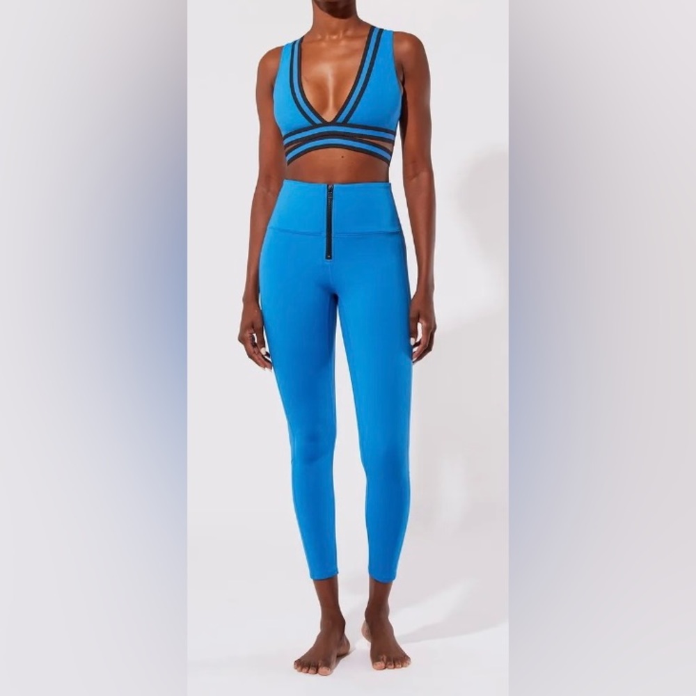 Solid And Striped Activewear Set - image 1